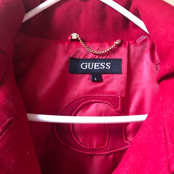 GUESS Red Coat - Picture 3 of 6